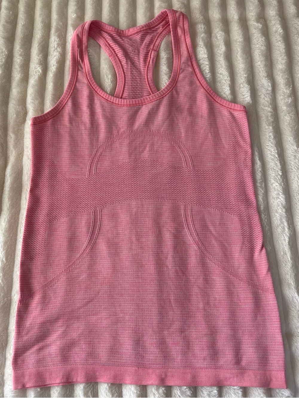 Lululemon Womens Pink Swiftly Tech Speed Racerback Tank Top Size 4